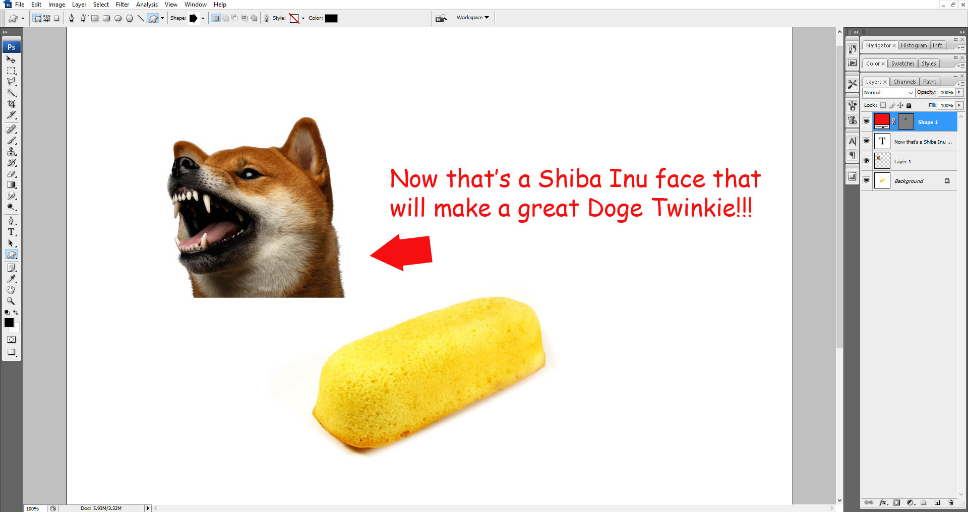 doge twinkie instructions