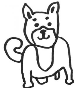 How To Draw A Cute Dog [A Shiba Inu Doge] - My First Shiba Inu