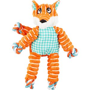 kong floppy knots fox toy